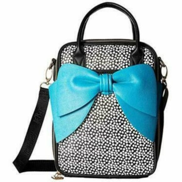 Betsey Johnson Handbags - Betsey Johnson BOW LUNCH TOTE BAG